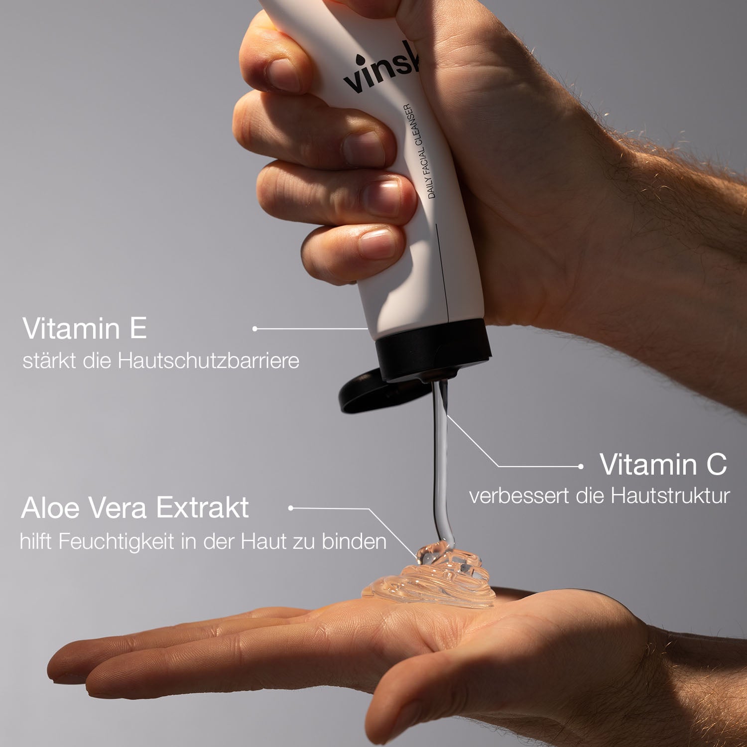 Tägliches Gesichtsreinigungsgel