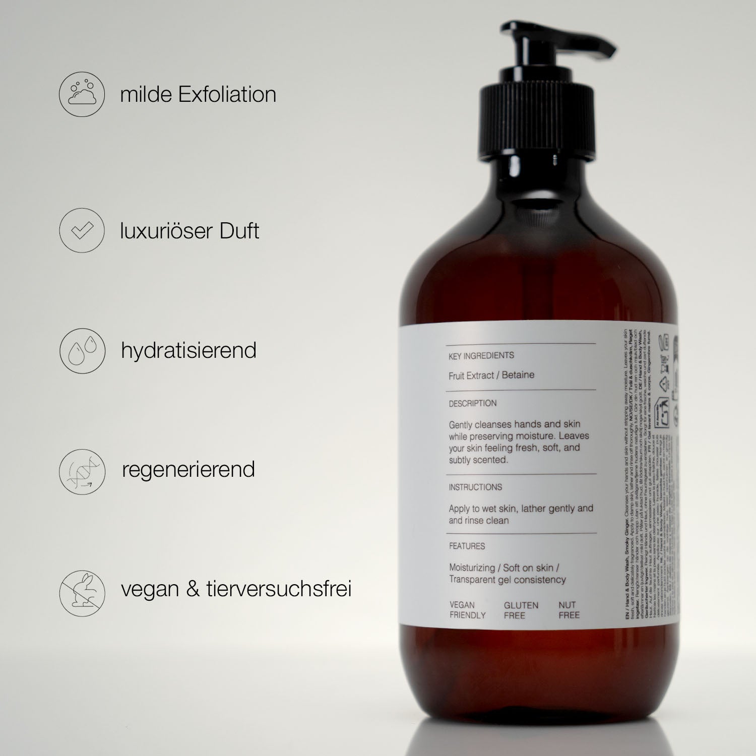 Hand & Duschgel - Smoky Ginger