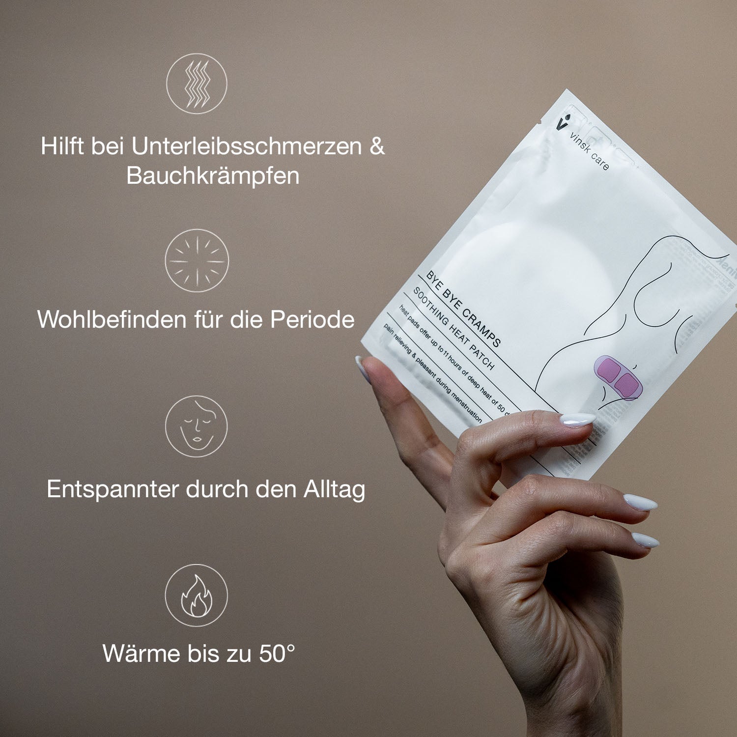 Wärmepflaster Periode